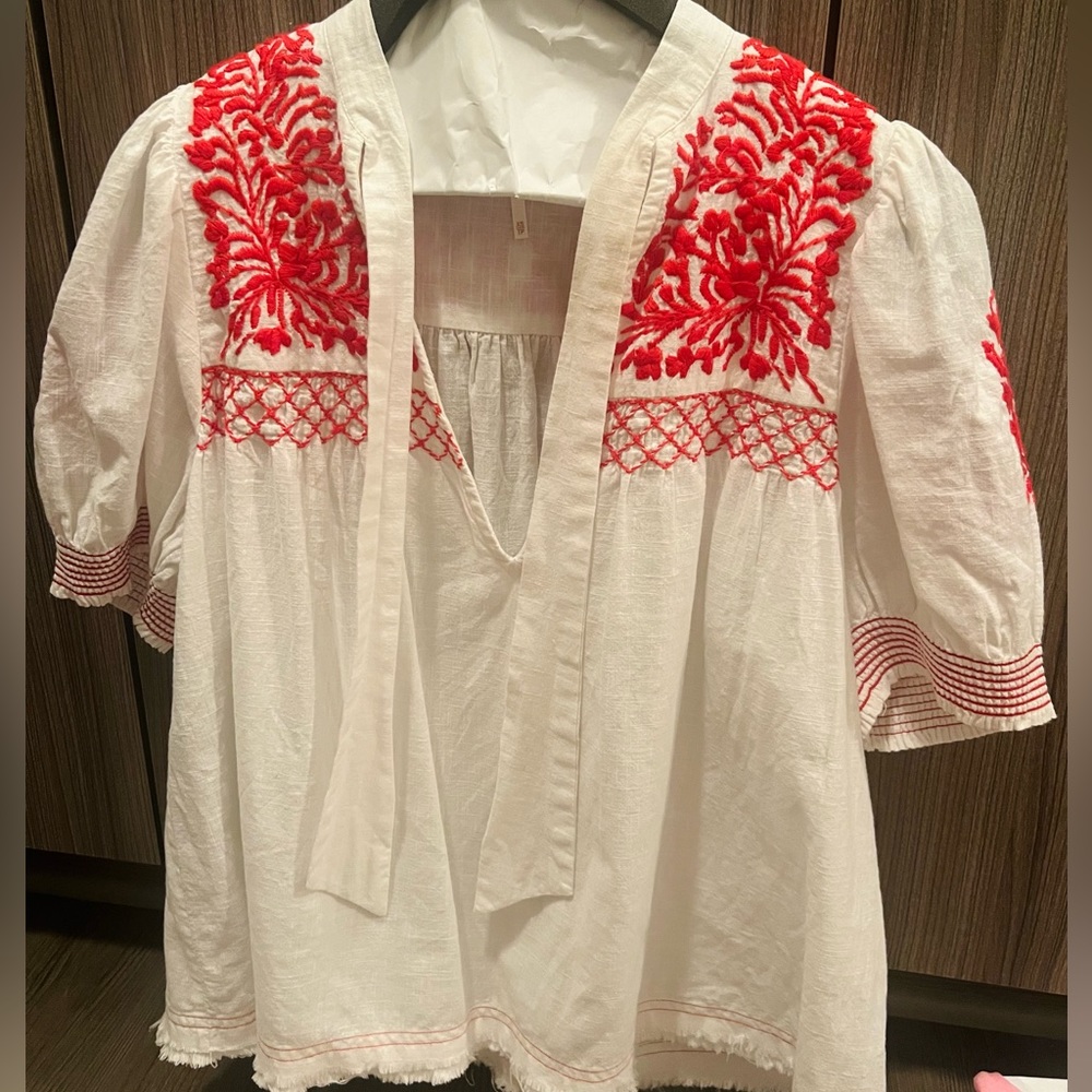 free people shirt size XS; Worn 1x